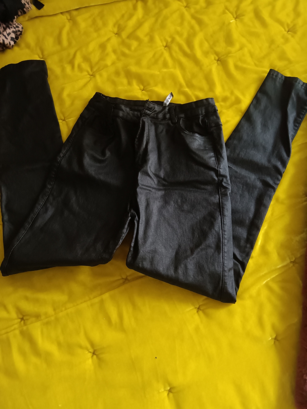 PrettyLittleThing Black Boot Cut Jeans